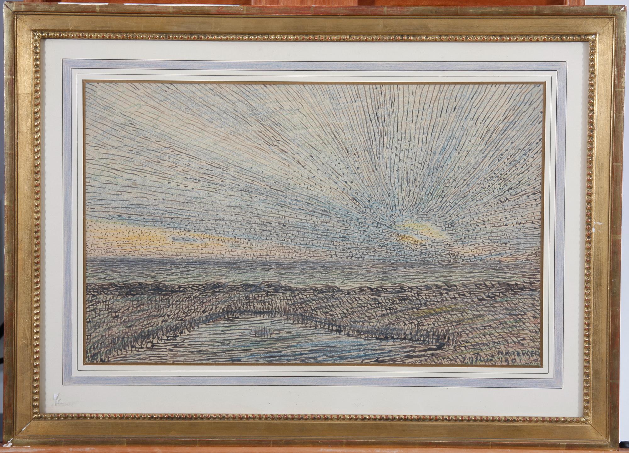 KREUGER, NILS. Krita, sign. 27 Aug. 1901.