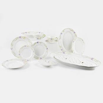 Alf Wallander, a  53-piece 'Tulpan' porcelain dining service,