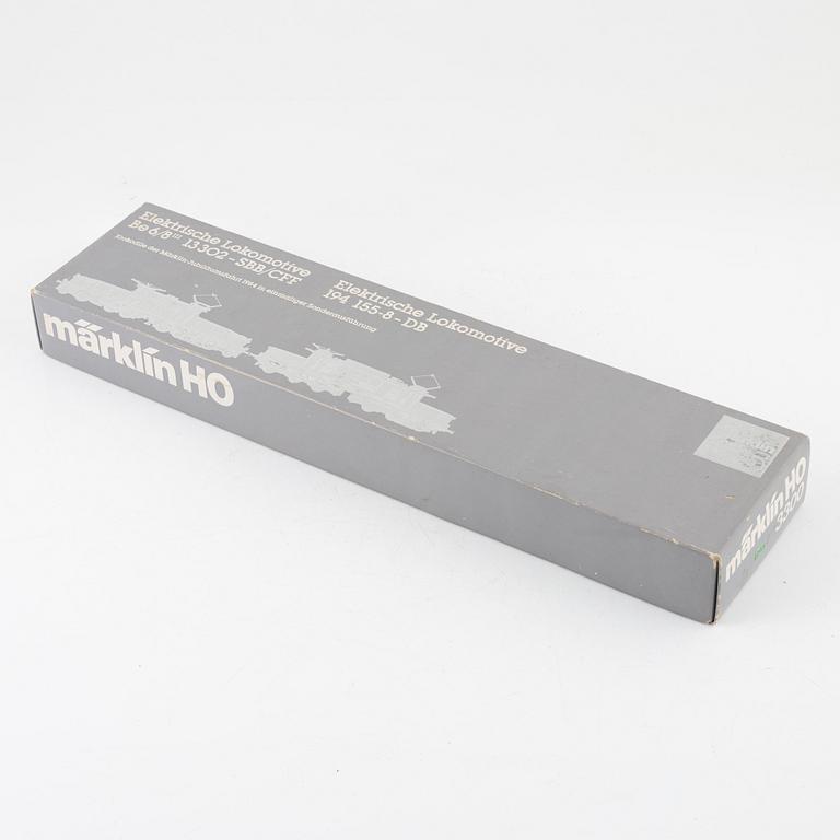 Märklin, lok set 3300, spår H0, i låda.