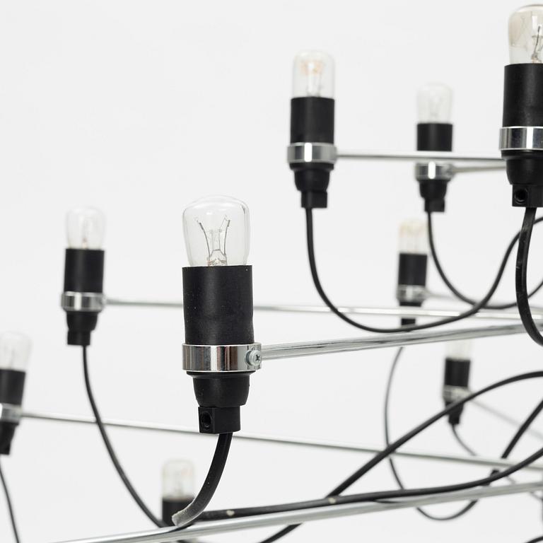 Gino Sarfatti, takkrona, modell 2097/30, Flos, Italien.