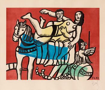 155. Fernand Léger (Efter), "La parade".