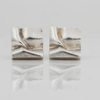 MANSCHETTKNAPPAR, ett par, sterling silver, Lapponia, Finland, 1978. Vikt ca 25,85 g.