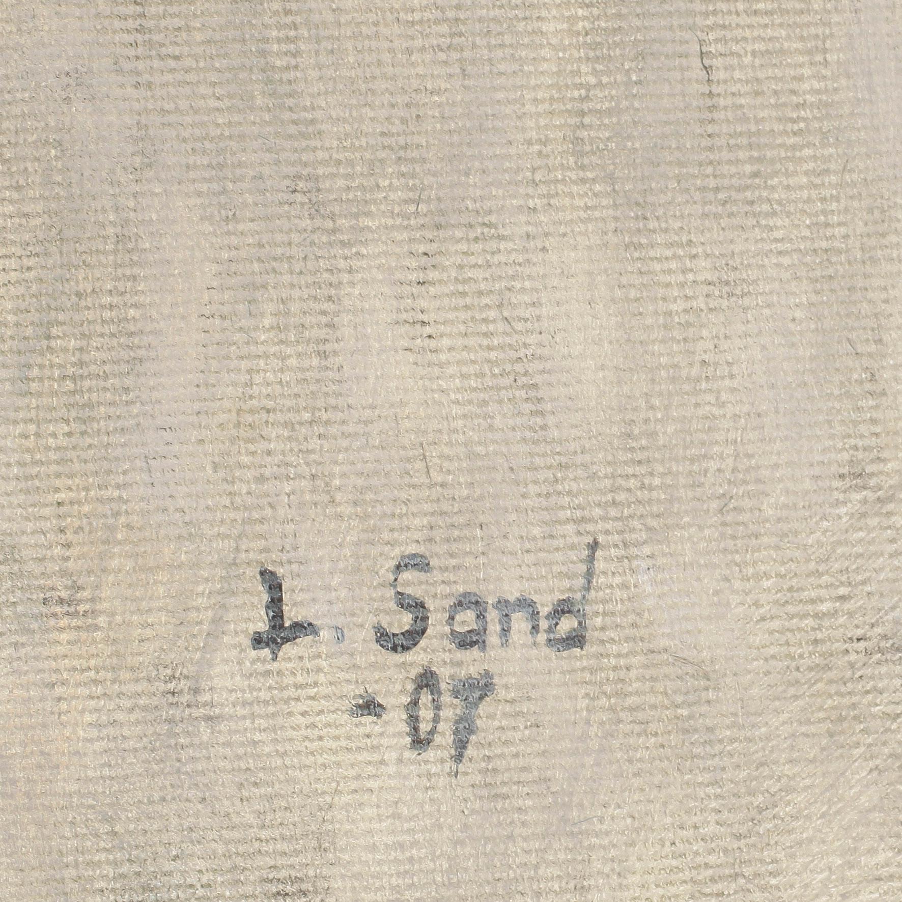 LENNART SAND, olja på duk, signerad -07.