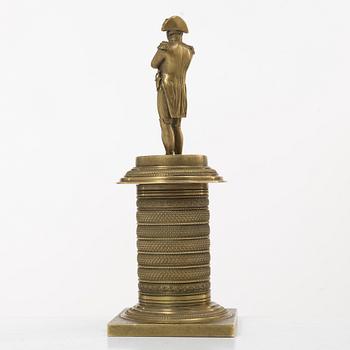 A figurine depicting Napoleon I, Empire, early 19th century.