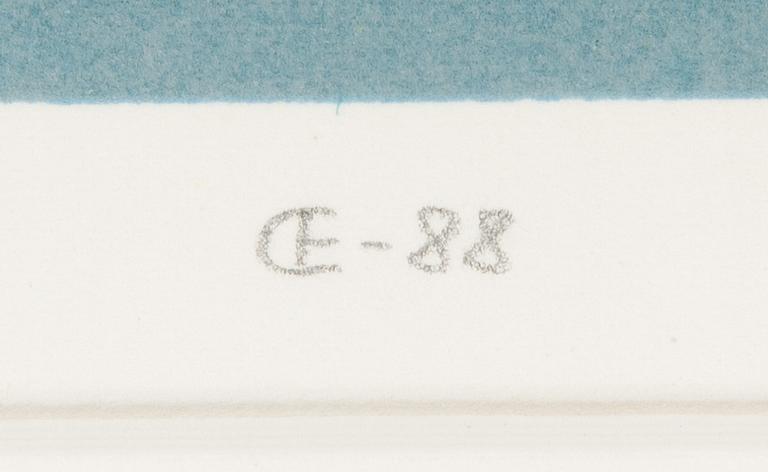 Carolus Enckell, serigrafi, signerad och daterad -88, numrerad 38/50.