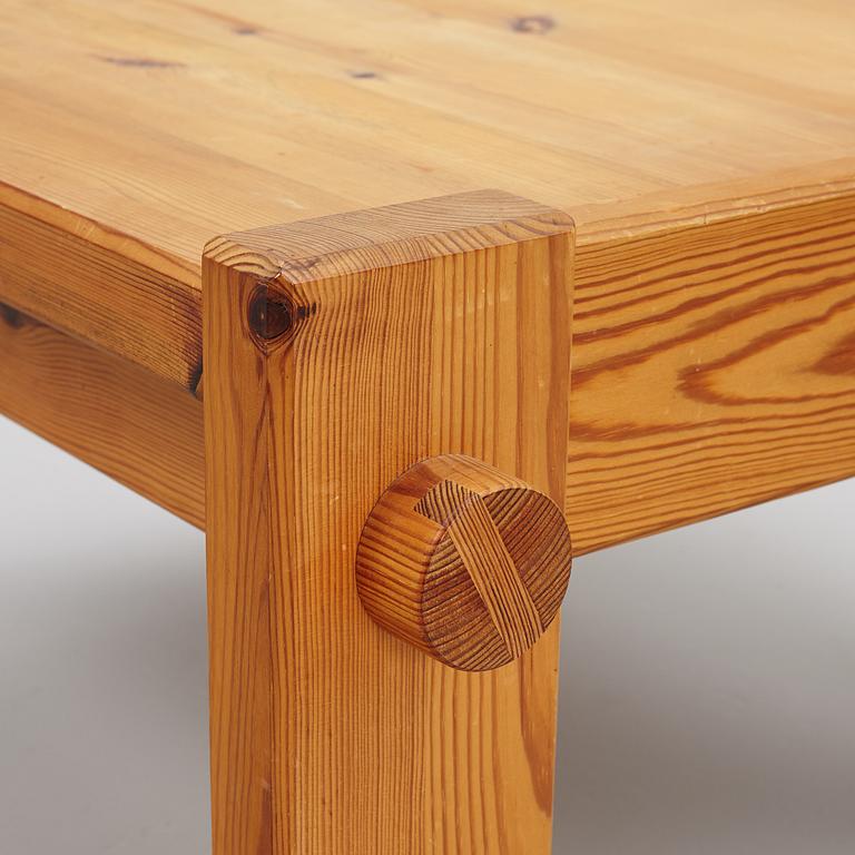 Yngve Ekström, two 'Dymling' coffee tables, Swedese, 1970's.
