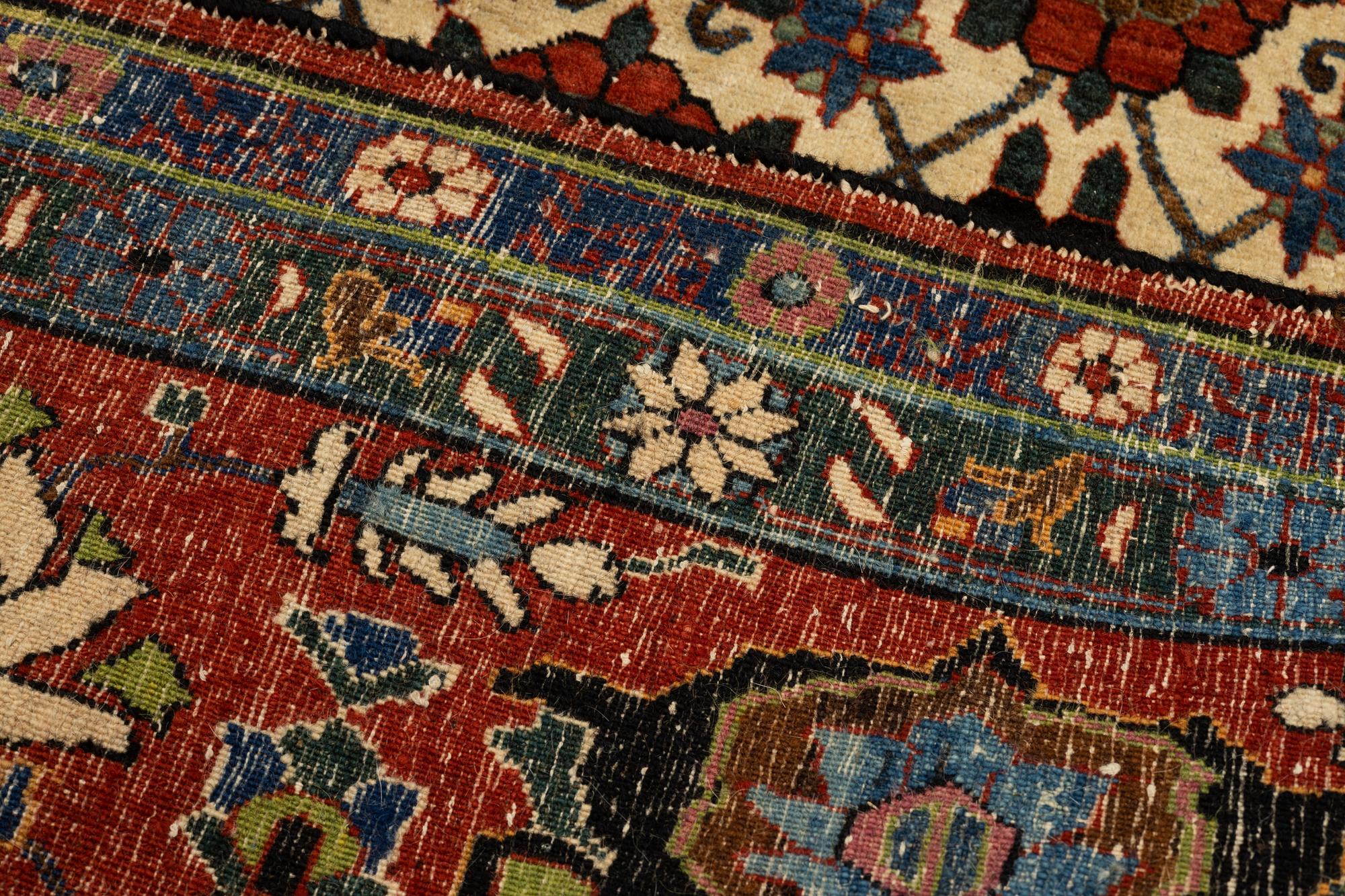 A carpet, semi-antique Veramin, ca 300 x 204 cm.