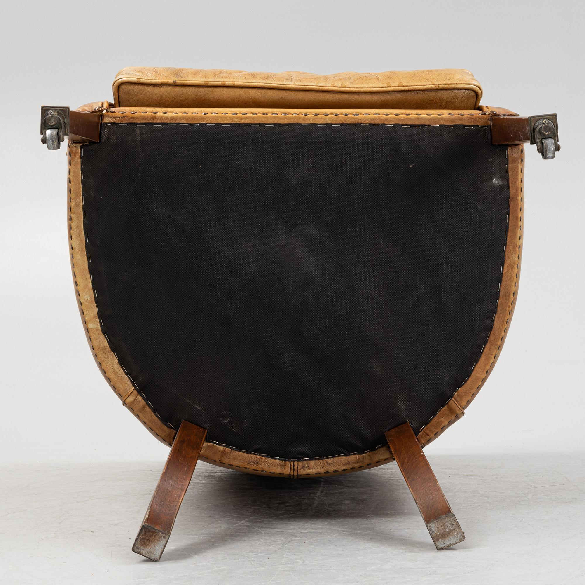 An armchair, later part of the 20th Century.