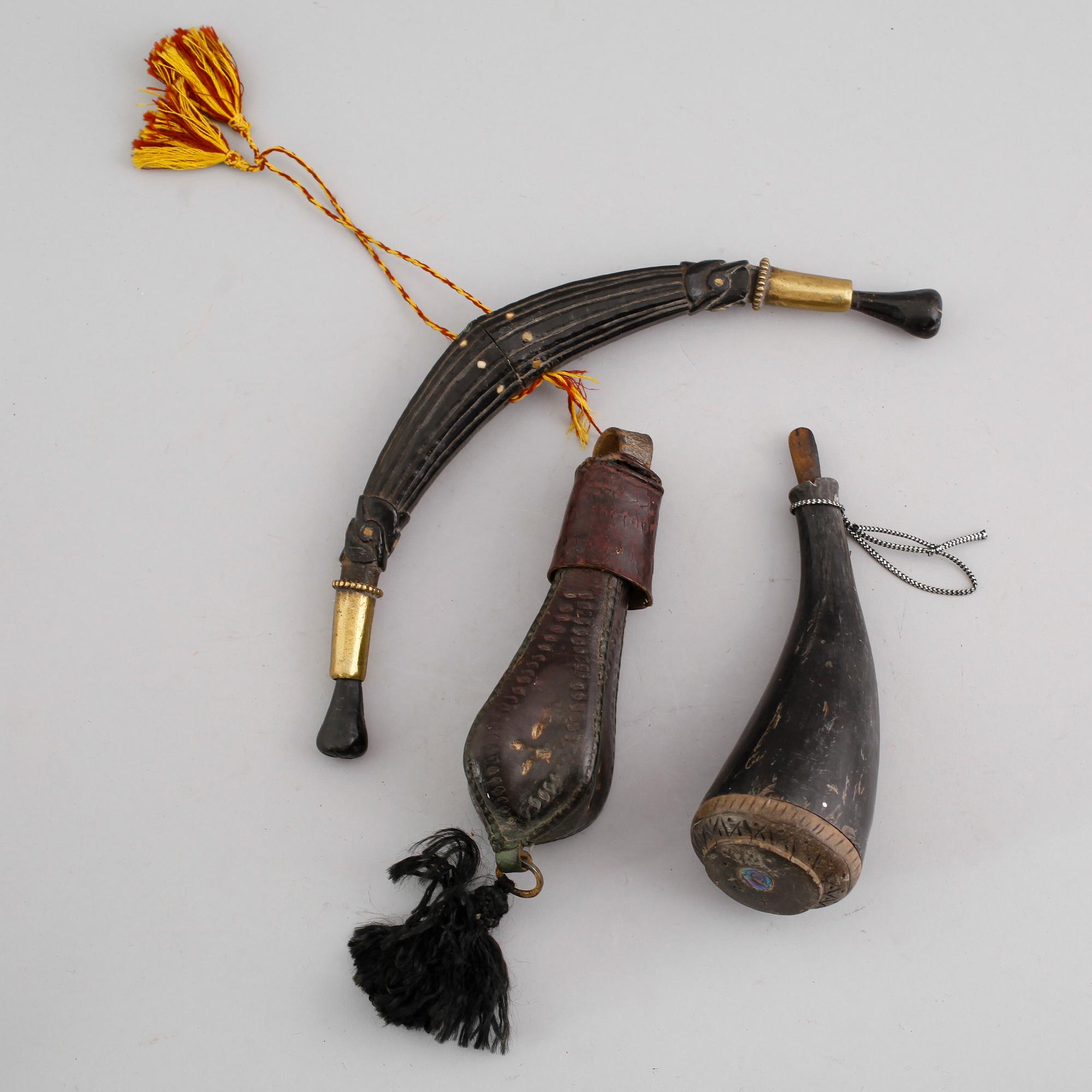 KRUTHORN, 3 st, 1800-tal.