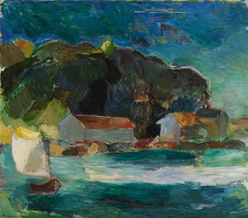 690. Inge Schiöler, "Fiskeläge".