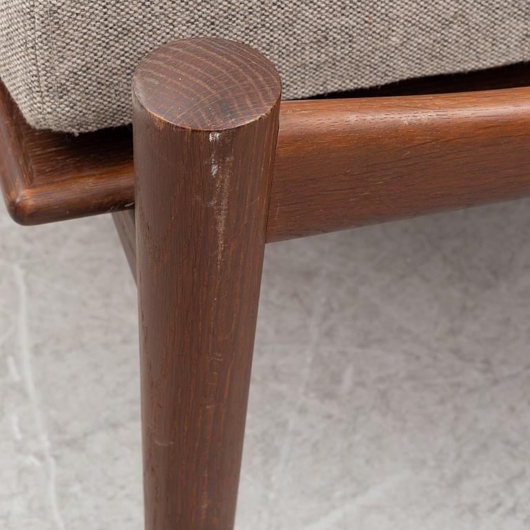 Hans J. Wegner, a footstool, Getama, Gedsted, Denmark, 1960s.