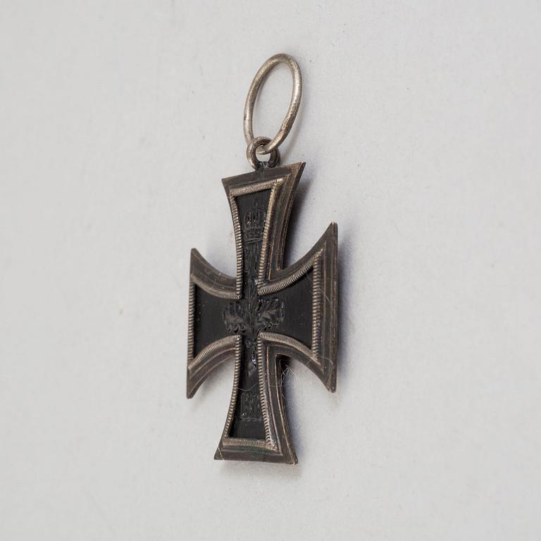 MEDALJ Järnkorset, Tyskland 1914 års modell, 2:a klass.