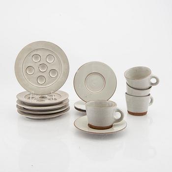 Signe Persson-Melin, a set of nine pcs of dinner service 1950s own production.