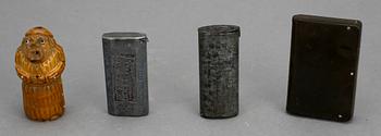 SAMLING DOSOR, 10 st, 1800-tal.