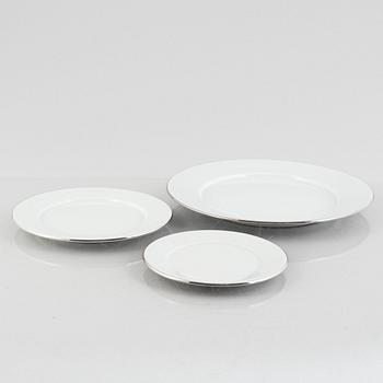 Jonas Bohlin, dinner service, 114 pieces, porcelain, "Corona", Rörstrand.