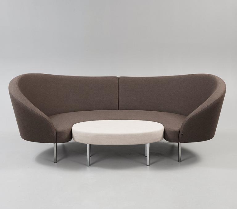 KARIM RASHID, soffa med fotpall "Orgy", Offecct 2009.