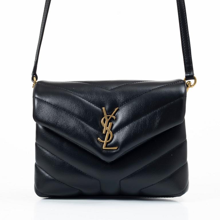 Yves Saint Laurent, a sholder bag.