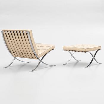 Ludwig Mies van der Rohe, fåtölj, "Barcelona", Knoll Studio.