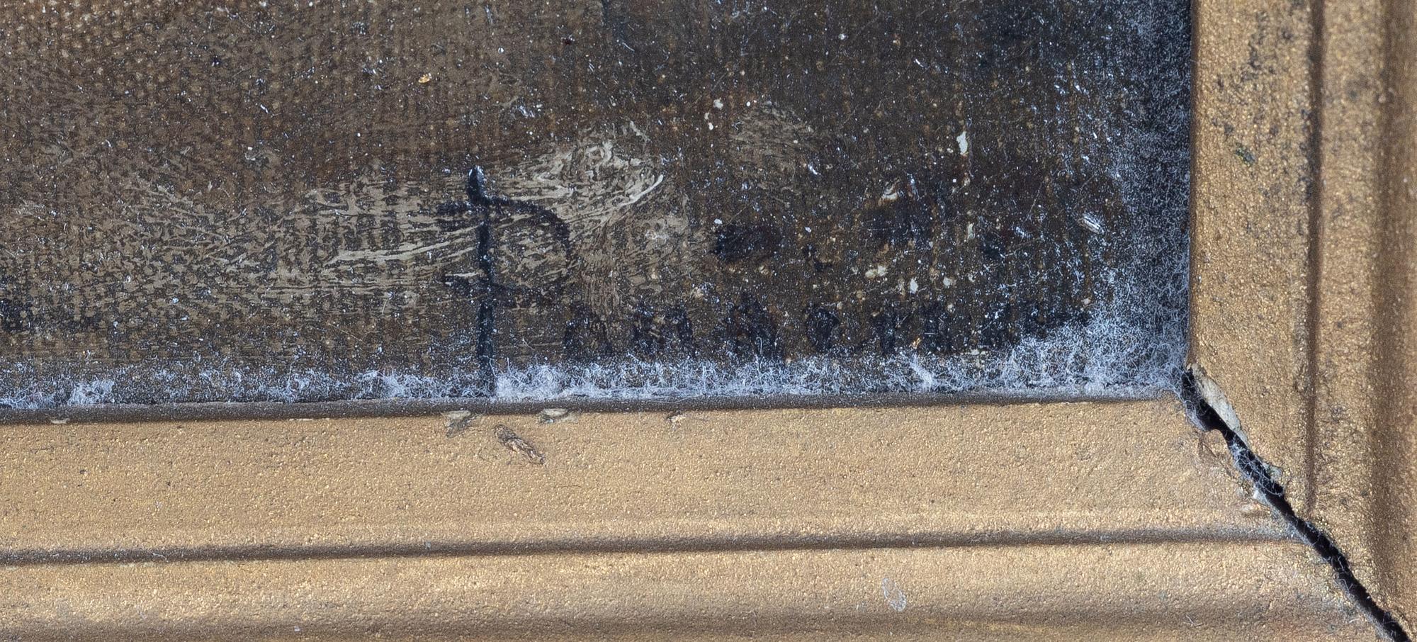 Okänd konstnär, 1800-tal, Vy över Neapelbukten.