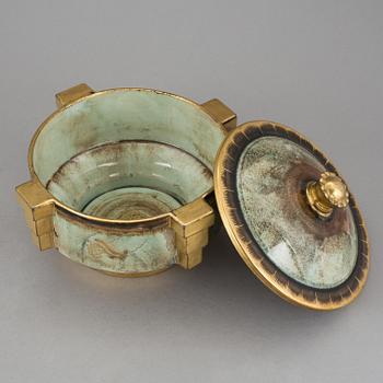 LOCKURNA, flintgods, Josef Ekberg, Gustavsberg, 1931.