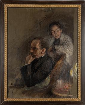 Hanna Hirsch-Pauli, portrait of Nanna and Arthur Bendixson.