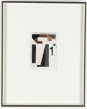 Sixten Lundbohm, gouache, signed with monogram.