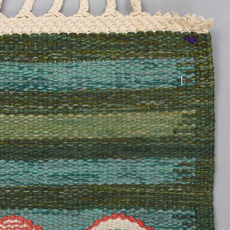 Barbro Nilsson, A CARPET, "Krusbär", tapestry weave, ca 205 x 132,5 cm, signed AB MMF BN.