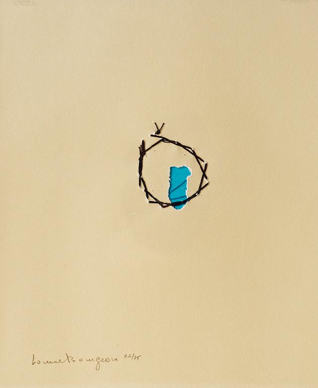 Louise Bourgeois, "Reparation" (for Parkett no. 27).