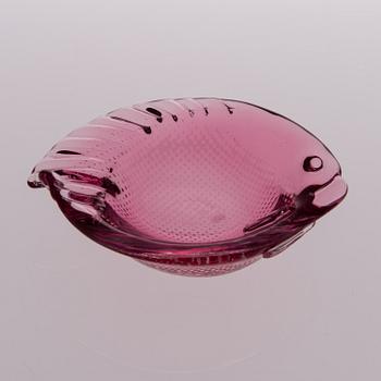 TAPIO WIRKKALA, ASHTRAY. "Fish" model 3315=5010. Sign. Tapio Wirkkala Iittala. 1949.