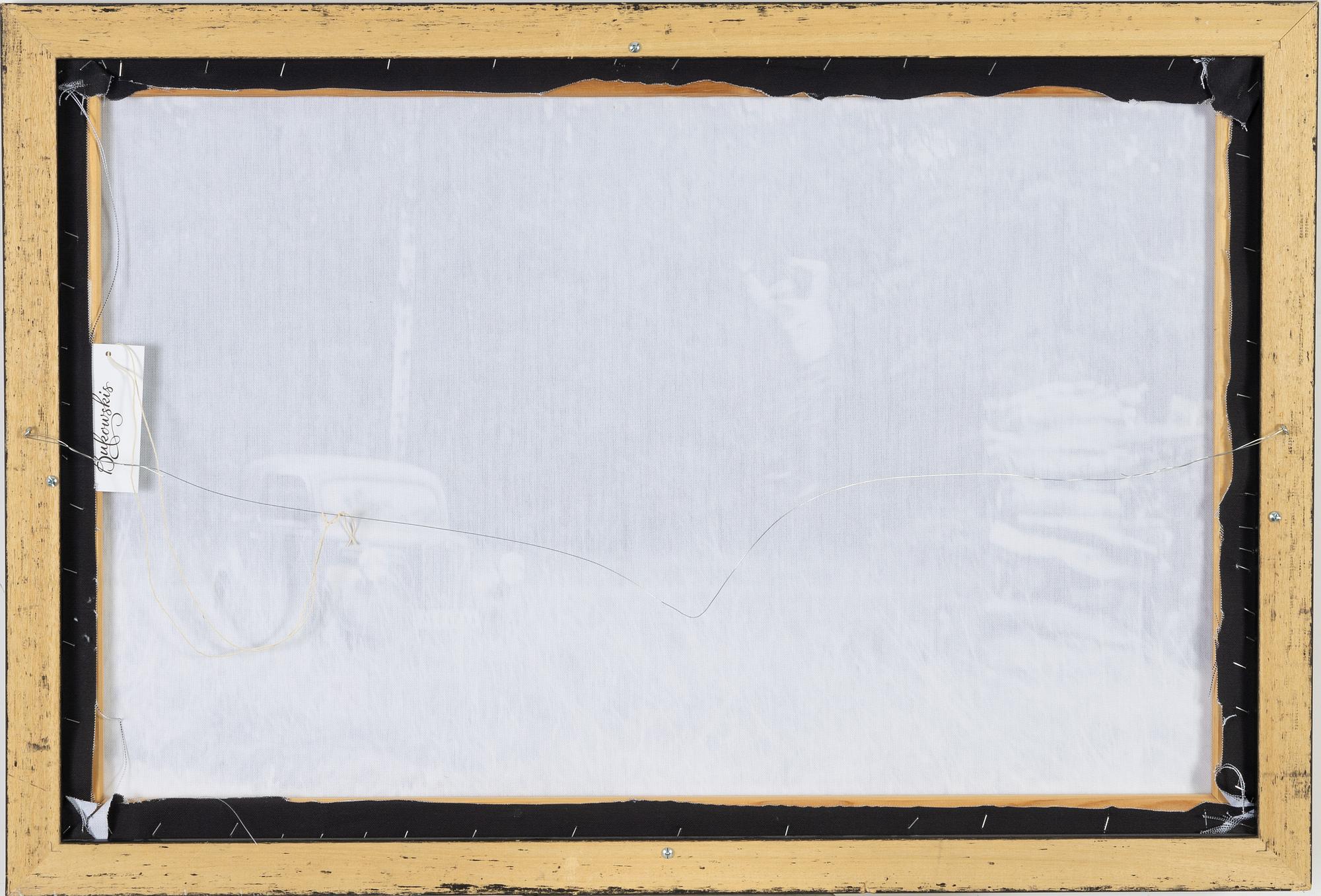 Carl Johan De Geer, photo sublimation signed and dated 1958-2007. Numbered 1/3.