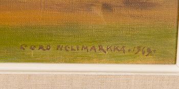 EERO NELIMARKKA, olja på duk, signerad och daterad 1969.