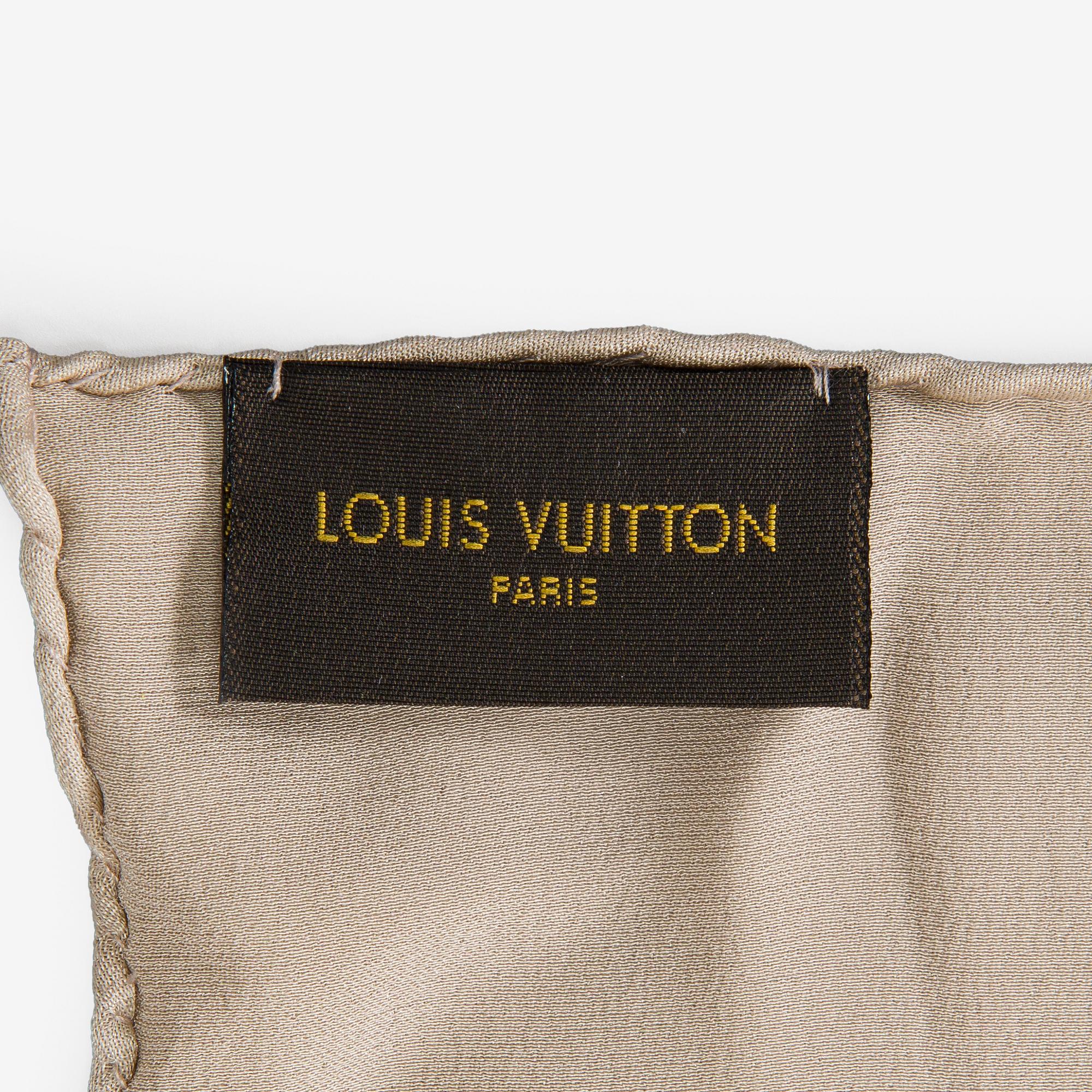 Louis Vuitton, scarf "Monaco".