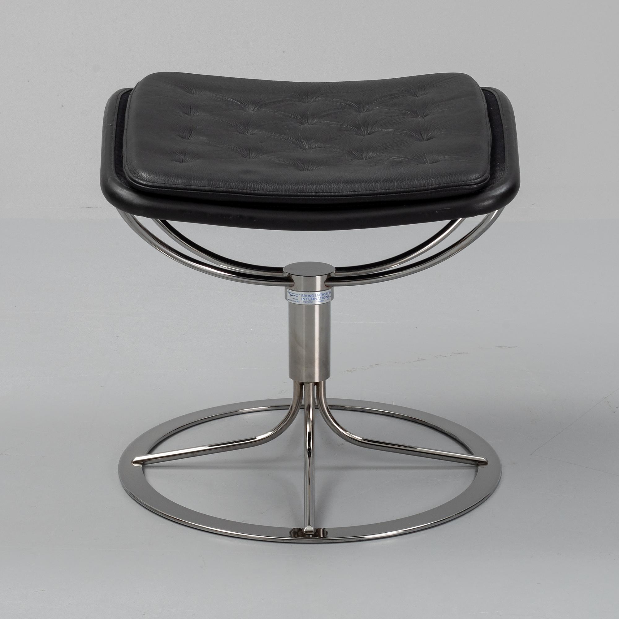 Bruno Mathsson, a 'Jetson 69' stool.