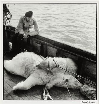 Lennart Nilsson,  "Isbjörnsjakt vid Hvitøya (Vitön), Svalbard, Norge 1947".