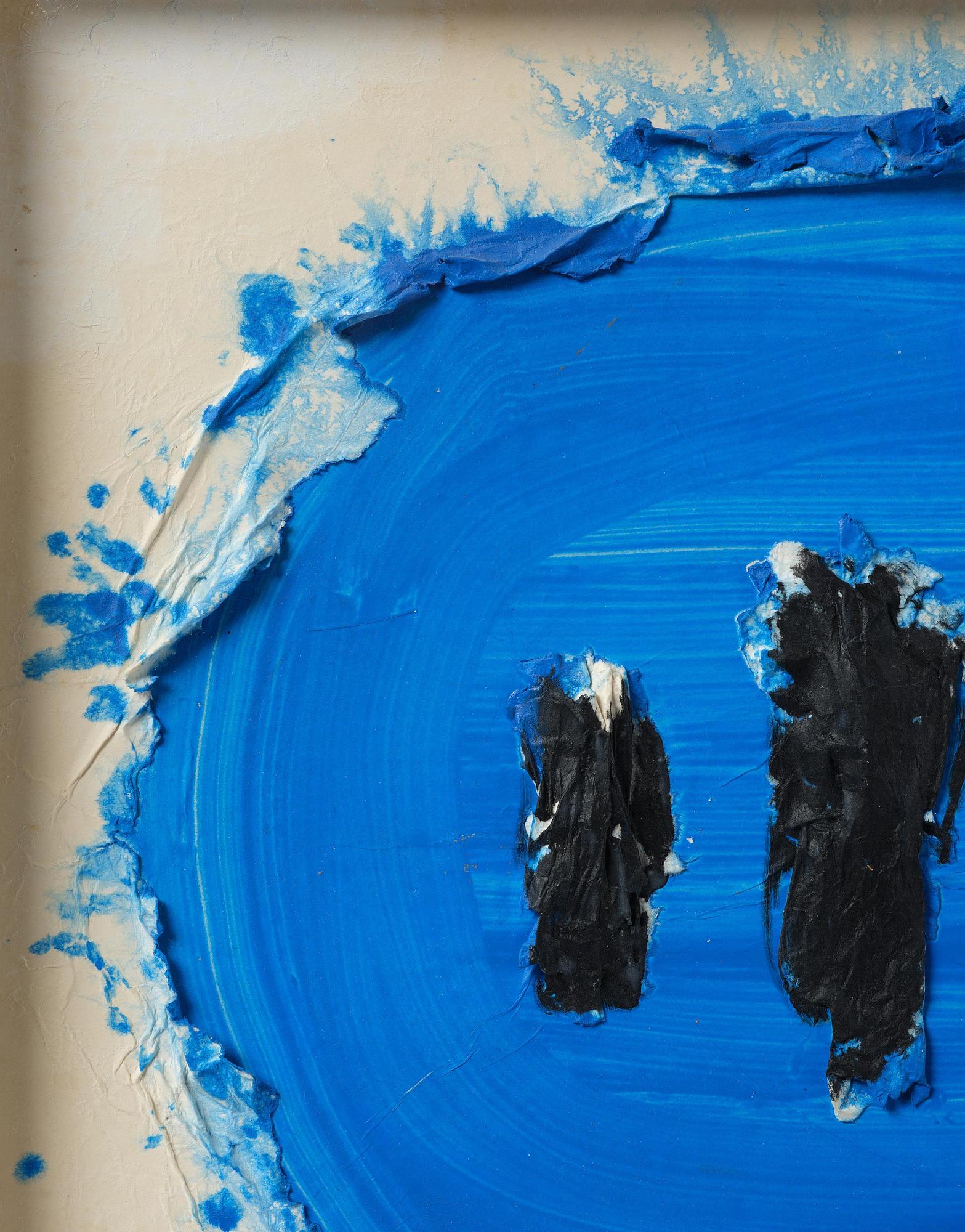Rune Hagberg, Composition in blue.
