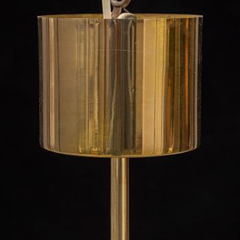 HANS-AGNE JAKOBSSON, a brass ceiling lamp, for Markaryd, 1960s.