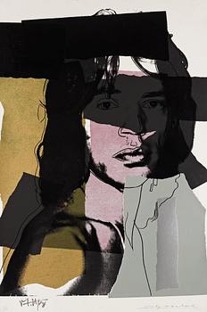 177. Andy Warhol, "Mick Jagger".