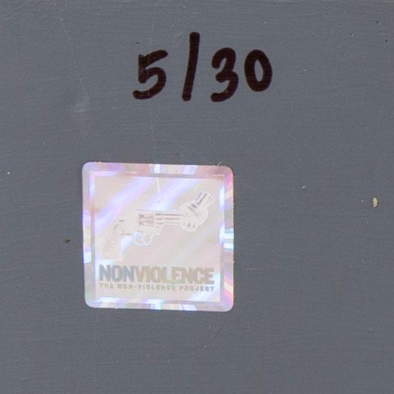 Carl-Fredrik Reuterswärd / The Non-Violence Project Foundation, numbered and dated 5/30 2017.