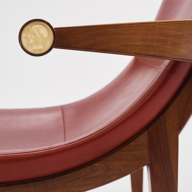 Gunnar Asplund, fåtölj, "Senna", Cassina, Italien, ca 1983.