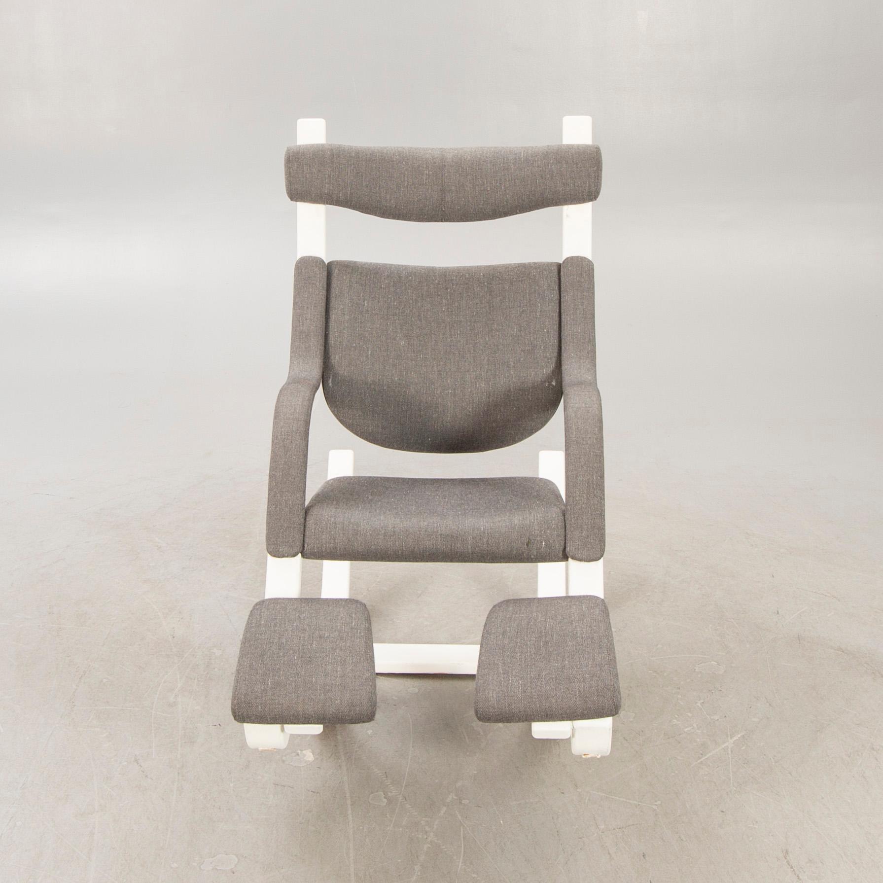 Peter Opsvik, work chair, "Gravity Balance", Stokke, Gravity Chair ', model launched in 1983.