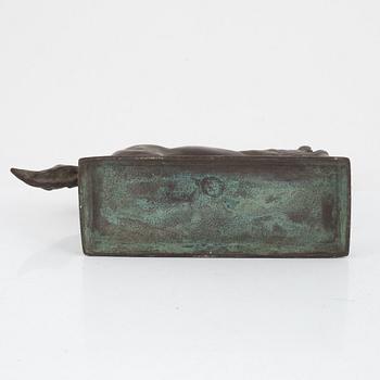 Unknown artist, sculpture, bronze, 20th century.