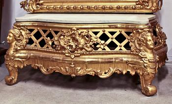 SPEGELTRYMÅ, Louis XV-stil, 1900-talets första hälft.