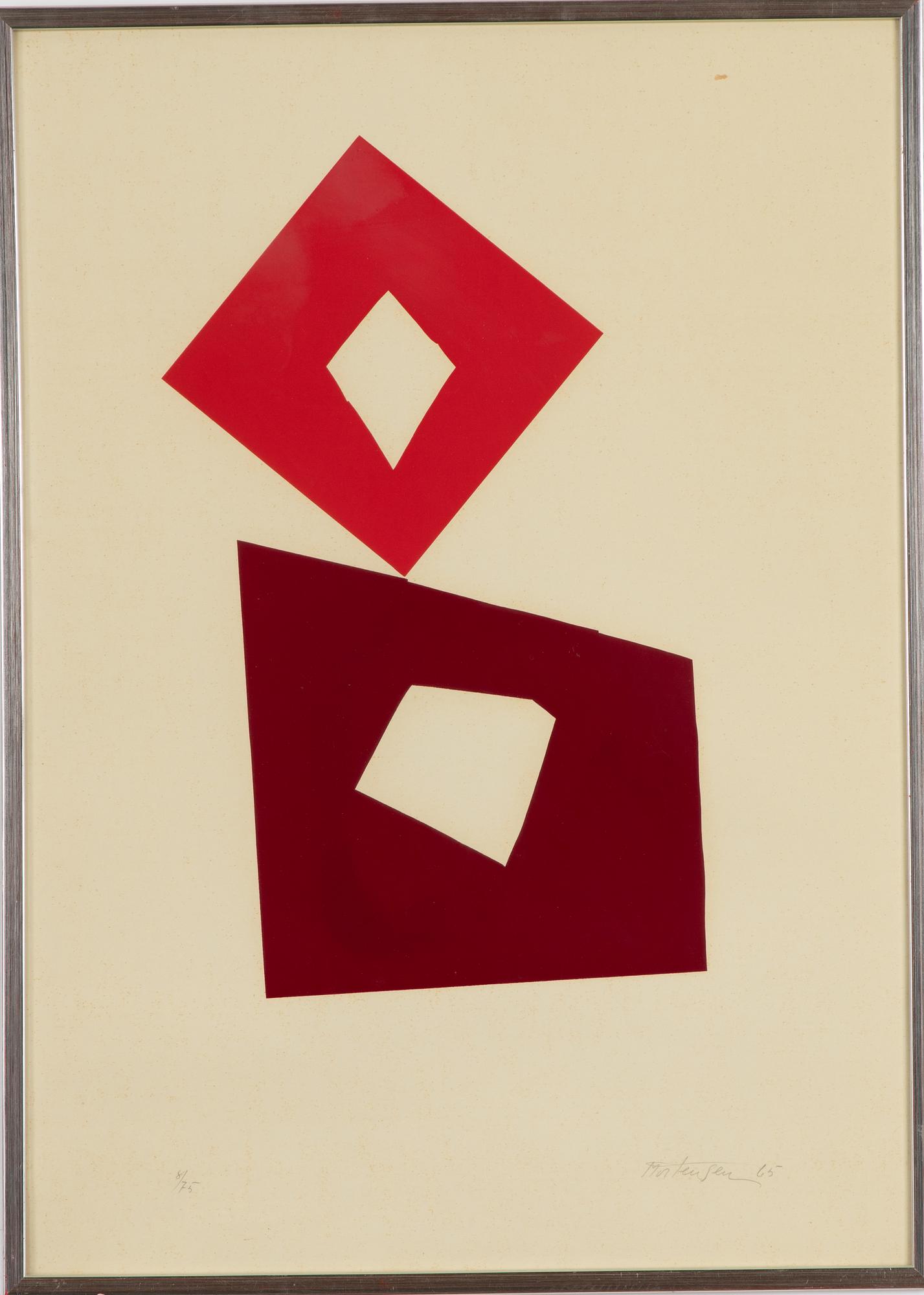 Richard Mortensen, Utan titel.