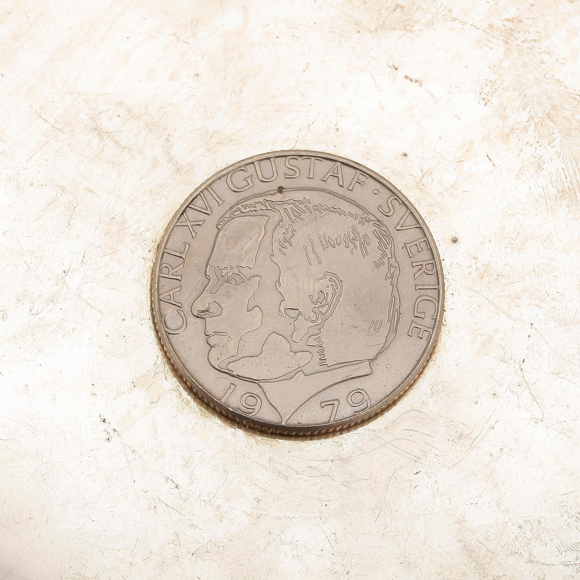 SKÅL, silver, MGAB, Löfman, Uppsala 1976. Vikt ca 286 gram.