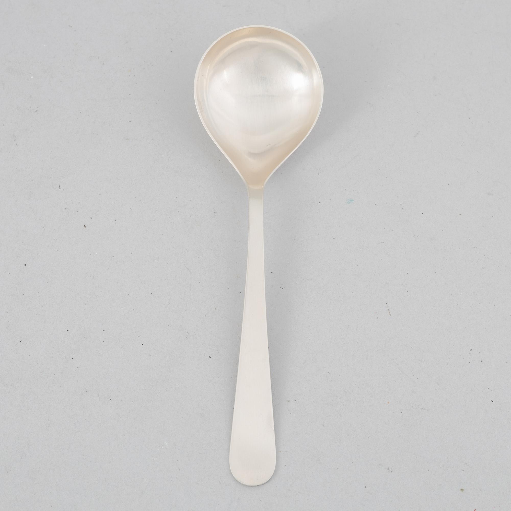 Wiwen Nilsson, serving spoon, silver, Anders Nilsson, Lund 1942.