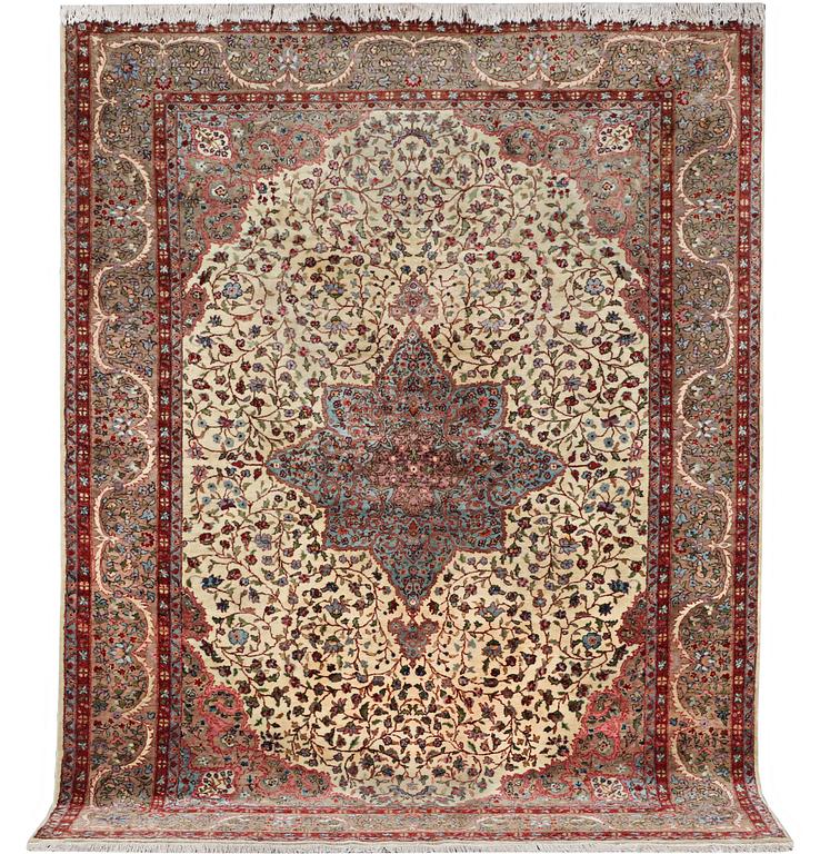 An eastern Europe carpet, c. 333 x 250 cm.