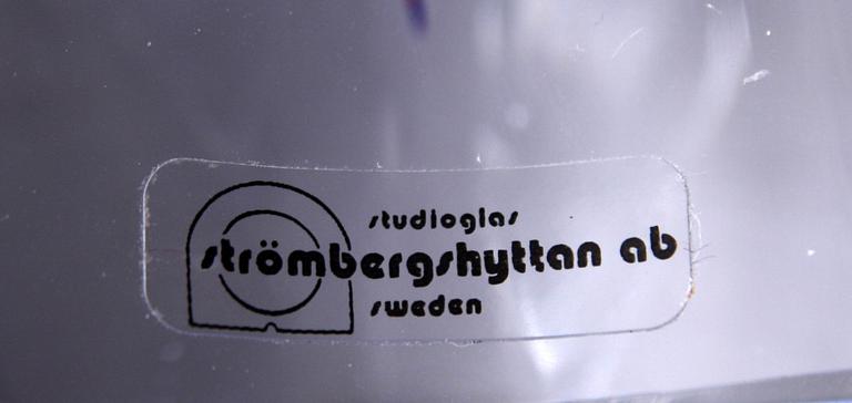 SKULPTUR, glas, Strömbergshyttan studio.