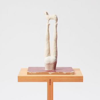 Linnéa Jörpeland, a plaster sculpture, signed and dated -99.