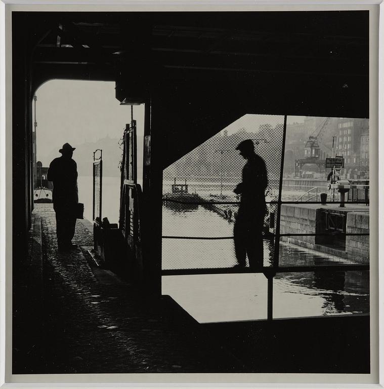 Gunnar Smoliansky, "Slussen", 1952.