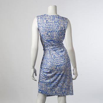 A Diane von Furstenberg Vintage silk wrap dress, size 10.